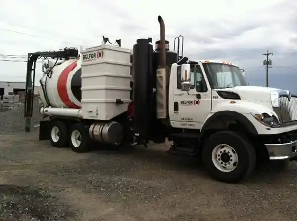 BELFOR Environmental "The Guzzler" vacuum truck