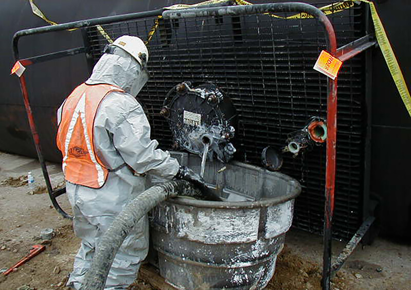 BELFOR Environmental at hazardous chemical spill