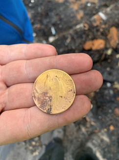 BELFOR Environmental finds rare coin after house demolition