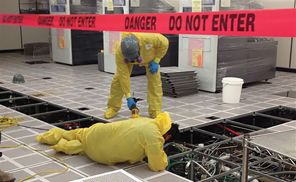 BELFOR Environmental decommissioning semiconductor facility